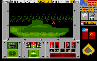 Team Yankee screenshot 2 for Amiga